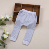 Retail 2017 Spring Autumn Kids Clothing Boys Girls Harem Pants Cotton Owl Trousers Baby Pants Fall Children Long Casual Trousers