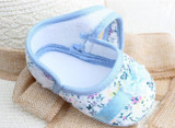 Retail 2017 Girls Fowers Bow Baby Toddler Shoes 11cm 12cm 13cm Spring Autumn Children Footwear First Walkers