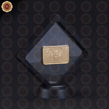 Replica Gold Bar Germany Color Map Bundesrepublik 24K Gold Bar Coin Free Luxury Display Frame