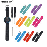 Replacement Silicone Watchbands for Garmin Forerunner 220 230 235 630 620 735XT Watch Strap With Pins & Tools