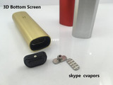 Replacement One pair adjustable pusher 3D Screen with one oven for PAX2 vapor pax 2 & PAX3 vapor PAX3