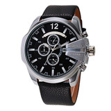 Relojes Hombre Famous Brand Men Military Watches Men Whatch Leather Waterproof Clock Men Quartz Wrist Watch Tag Sport Watch Men