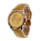 relogio feminino Fashion Watch women Men Roman Number Date Clock Faux Leather women Analog Quartz Wrist Watch relojes mujer 2017