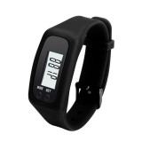Relogio Feminino 2017 Digital LCD Pedometer Run Step Walking Distance Calorie Counter Watch Bracelet Hot Clock High Quality