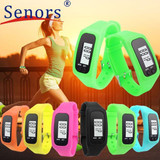 Relogio Feminino 2017 Digital LCD Pedometer Run Step Walking Distance Calorie Counter Watch Bracelet Hot Clock High Quality