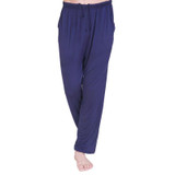 Relaxed cotton-blend pant featuring drawstring waistband single-button fly side hand Pant
