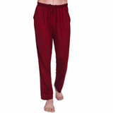 Relaxed cotton-blend pant featuring drawstring waistband single-button fly side hand Pant