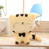 Fashion Hot Cute Big Face Smile Cat Plush Stuffed Toys Soft Animal Dolls Christmas Gifts for Kids Girls Animais Brinquedo WW311