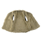 Fashion Girls Faux Fur Vest Coat Soft Autumn Winter Children Baby Girl Jacket Kids Outwear Sleeveless Clothing 1-5T