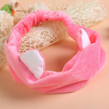Fashion Girl Headwear cute cat ear Turban Hairbands Lady Headbands bandage head Band Hair Accessories For Women Scrunchy Tie Gum