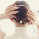 Fashion Girl Elastic Headbands Hair Clips Magic Style Buns Soft Foam Bendy Twist Curls Hair Accessories WS301