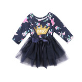 Fashion Flower Girl Tutu Princess Dress Baby Party Wedding Pageant Dresses Clothes