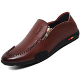 fashion genuine leather dress shoes men brand leisure dress shoes brand designer low top men business dress shoes zapatos 298e