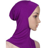 Fashion Full Cover Inner Muslim Cotton Hijab Cap Islamic Turban Head Wear Hat Underscarf Hijab