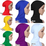 Fashion Full Cover Inner Muslim Cotton Hijab Cap Islamic Turban Head Wear Hat Underscarf Hijab