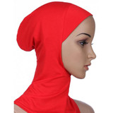 Fashion Full Cover Inner Muslim Cotton Hijab Cap Islamic Turban Head Wear Hat Underscarf Hijab