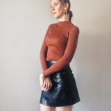 skitzyou Knitted Turtleneck Sweater Women Autumn Winter Elastic Pullovers Long Sleeve Slim Short Thin Bottoming Sweaters Pull