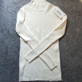 skitzyou Knitted Turtleneck Sweater Women Autumn Winter Elastic Pullovers Long Sleeve Slim Short Thin Bottoming Sweaters Pull