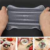 Silicone Fresh Cover Sealed Food Cover stretched Food transparent Cover Kitchen Accessories