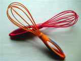 Silicone Egg Beaters Kitchen Tools Hand Egg Mixer Cooking Foamer Cook Blender Silicone + PP Comfortable Handle