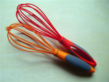 Silicone Egg Beaters Kitchen Tools Hand Egg Mixer Cooking Foamer Cook Blender Silicone + PP Comfortable Handle