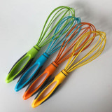 Silicone Egg Beaters Kitchen Tools Hand Egg Mixer Cooking Foamer Cook Blender Silicone + PP Comfortable Handle