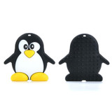 Silicone Cartoon Penguin Teether Silicone Teething Necklace Wholesale Funny Teether For Baby Toy Safe For Baby New Hot Necklace