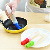 Silicone Baking Brushs Liquid Oil Pen Cake Butter Bread Pastry Brush Baking Tool Bbq Utensil Color Random