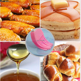 Silicone Bakeware Baking Oil Cream Mixing Cake Batter Spatula Scraper Brush Tool