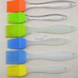 Silicone Bakeware Baking Oil Cream Mixing Cake Batter Spatula Scraper Brush Tool