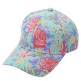 SIF Flower Cotton Baseball Cap Boys Girls Snapback Hip Hop Flat Hat MAY 30