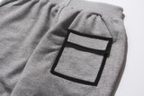 Side Pocket Patchkwork Sweatpants Men 2017 New Design Elastic Waist Drawstring Mens Harem Pants