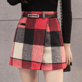 ShyVelvet 2017 Woolen Plaid Skirt Women Autumn Winter Fashion High Waist Sexy Mini Skirts ShyVelvet 2017 Woolen Plaid Skirt Women Autumn Winter Fashion High Waist Sexy Mini Skirts