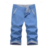 Shorts Men 2017 Summer Fashion Style Mens Shorts Casual Cotton Slim Bermuda Beach Shorts Trousers Knee Length Short Homme 28-36 Shorts Men 2017 Summer Fashion Style Mens Shorts Casual Cotton Slim Bermuda Beach Shorts Trousers Knee Length Short Homme 28-36