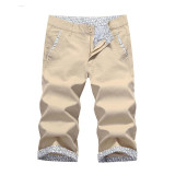 Shorts Men 2017 Summer Fashion Style Mens Shorts Casual Cotton Slim Bermuda Beach Shorts Trousers Knee Length Short Homme 28-36 Shorts Men 2017 Summer Fashion Style Mens Shorts Casual Cotton Slim Bermuda Beach Shorts Trousers Knee Length Short Homme 28-36