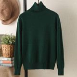 Hot Selling New Arrival Women's Sweater Wool Sweaters Female Turtleneck Pullover Cashmere Sweater Knitted Pullover Sweaters