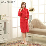 Hot Selling Lovers Classic Silk Soft Long Bathrobe Men Kimono Bath Robe Mens Flannel Warm Dressing Gown Luxury Hotel Coral Robes