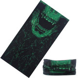 Hot Selling Fashion Skull Bandana Multifunctional Bandanas Seamless Tubular Fish 25*48cm Tube Headwear Motorcycle Sport Scarf