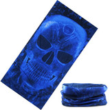 Hot Selling Fashion Skull Bandana Multifunctional Bandanas Seamless Tubular Fish 25*48cm Tube Headwear Motorcycle Sport Scarf