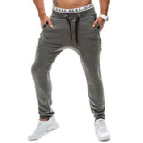 Hot Selling Edge Large Zipper Fashion Sweatpants Hip-Hop Cool Trousers Skinny Sportwear Pants