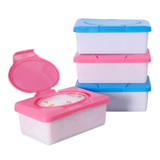 Hot Selling Dry Wet Tissue Paper Case Baby Wipes Napkin Storage Box Plastic Holder Container Nov8