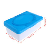 Hot Selling Dry Wet Tissue Paper Case Baby Wipes Napkin Storage Box Plastic Holder Container Nov8