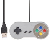 Hot selling !  Retro USB Controller Retro Super for Nintendo SNES USB Controller for PC for MAC Controllers SEALED
