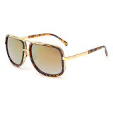 Hot Sell Flat Top Hot Square Sunglasses Men Women Luxury Brand Design Couple Lady Celebrity Sun Glasses Super star Eyewear