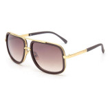 Hot Sell Flat Top Hot Square Sunglasses Men Women Luxury Brand Design Couple Lady Celebrity Sun Glasses Super star Eyewear