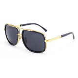 Hot Sell Flat Top Hot Square Sunglasses Men Women Luxury Brand Design Couple Lady Celebrity Sun Glasses Super star Eyewear