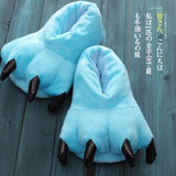 New Paw Slippers Funny Animal Slippers For Men And Women Winter Monster Claw Plush Home Slipper Soft Indoor Floor Shoes Pantufa