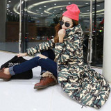 new Parka women 's fashion Slim Long large size down jacket cotton casual Korean winter jacket