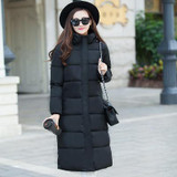 new Parka women 's fashion Slim Long large size down jacket cotton casual Korean winter jacket