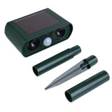 New Outdoor Garden Solar Power Mole Repeller Ultrasonic Electric Mole Rodent Repeller For Pest Control
